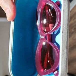 NWT Loewe Sunglasses Wine Italian acetate. Made in Italy 🇮🇹 Sold As Is